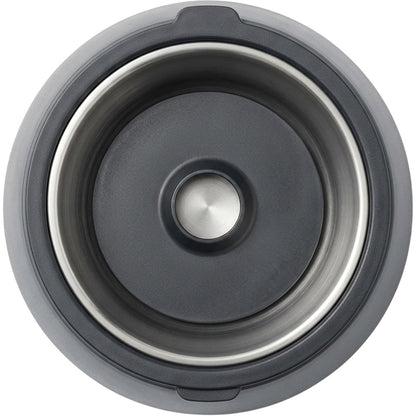 Blnkg Floating Disc Pet Water Bowl with Stainless Steel Insert 40 oz Smoke - Product view