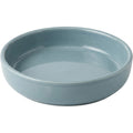 Blnkg Shallow Ceramic Cat Food Dish Mist 8 oz