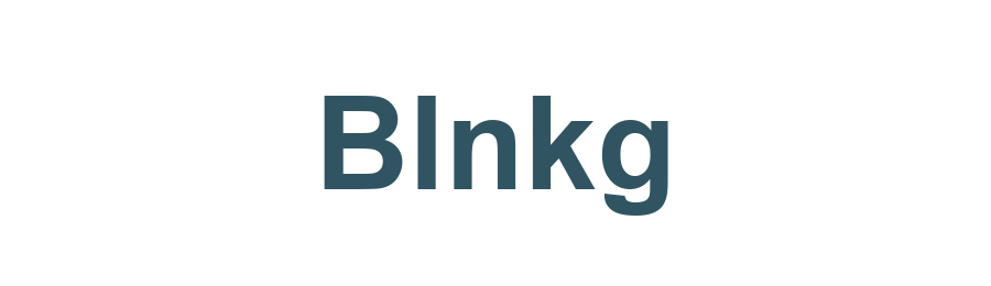 Blnkg logo